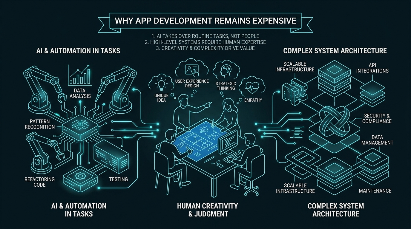 Why is App Development Still Expensive Even With AI?